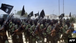 Islamski borci lojalni somalijskoj Al-Qaedi, Mogadishu, veljača, 2011