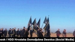 Simboli ustaštva vidljivi su u javnom prostoru Hrvatske (Vukovar 2016.)