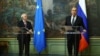 Borell i Lavrov na zajedničkoj konferenciji za medije u Moskvi 5. februara