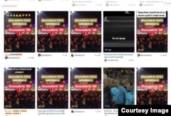 Multe din videoclipurile răspândite pe TikTok sunt legate de aluzii la Revoluția din 1989.