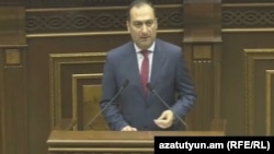 Министр юстиции Артак Зейналян, Ереван, 11 июля 2018 г.