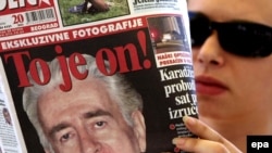 Naslovnice novina o hapšenju Karadžića