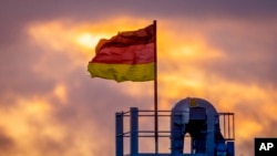 Flamuri gjerman, fotografi nga arkivi.