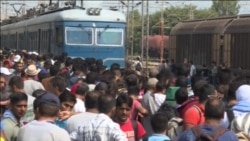 Stotine migranata u Đevđeliji na putu prema Srbiji