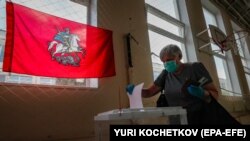 Glasanje na referendumu o amandmanima na ruski Ustav 29. juna u Moskvi