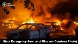 Russiýanyň Odessa uran zarbalarynyň netijeleri. 22-nji iýul, 2025 ý. 