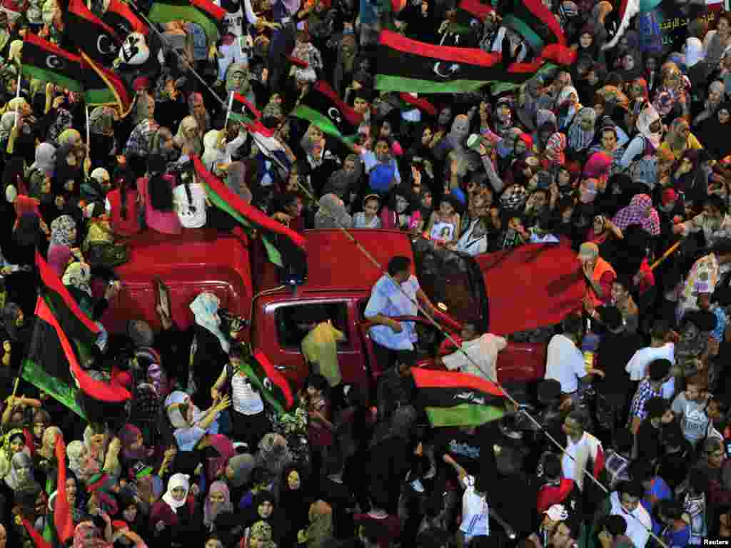 Bengazi, 22.08.2011. Foto: Reuters / Esam Al-Fetori