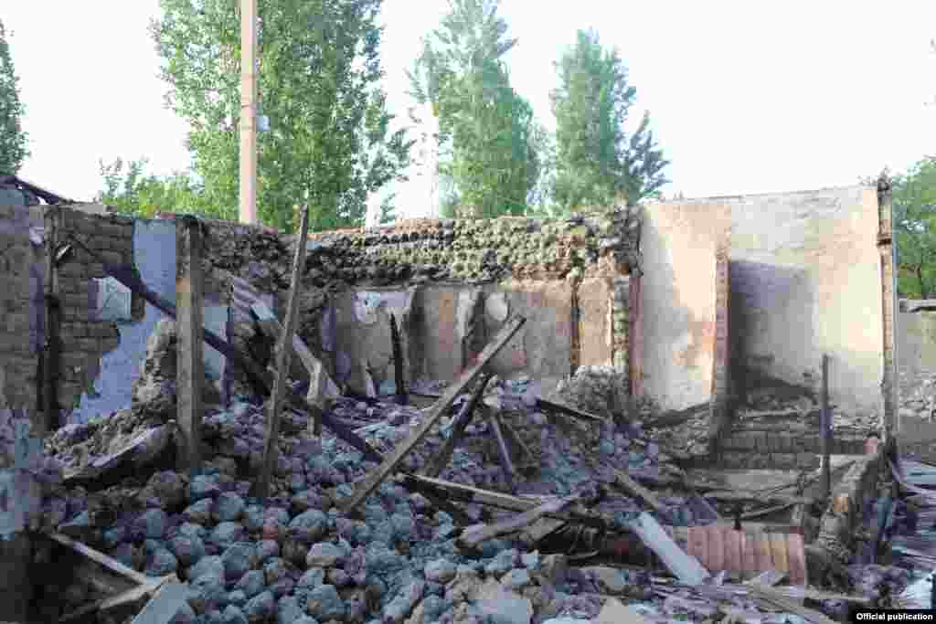 Кишлак Сомониён, джамоат Чоркух Исфаринского района, 2 мая 2021 года. 