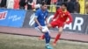 Kyrgyzstan -- Football, Stadium, Bishkek, November 19, 2013.