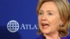 Hillary Clinton tijekom izlaganja o budućnosti transatlantske vojne Alijanse u Washington