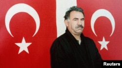 Թուրքիա - Քրդական աշխատավորական կուսակցության առաջնորդ Աբդուլա Օջալանը Իմրալի բանտում, փետրվար, 1999թ․