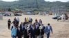 Delegacija Bosne i Hercegovine i Srbije tokom posjete gradilištu u Bratuncu, na kojem se radi na novom graničnom prijelazu između BiH i Srbije