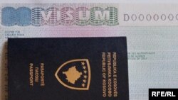 Kosovski pasoš i viza, ilustracija
