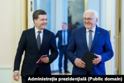 Președintele Nicușor Dan l-a vizitat pe omologul său german, Frank-Walter Steinmeier