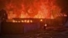Pompierii sting incendiul provocat de un atac rusesc în regiunea Kiev, 9 iulie 2025.