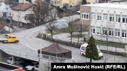 Trijažni centar za testiranje na korona virus u Konjicu 