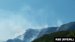 Stanje na požarištu u Jablanici i dalje je nepromijenjeno, 14 augusta 2021. 