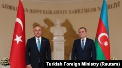 Թուրքիայի և Ադրբեջանի արտգործնախարարներ Մևլութ Չավուշօղլու և Ջեյհուն Բայրամով, արխիվ