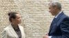 Сьвятлана Ціханоўская і Павал Латушка. Архіўнае фота
