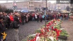 Komemoracija na Trgu nezavisnosti u Kijevu