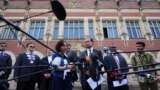Anunțarea recomandării CIJ la Haga, în Olanda, pe 23 iulie 2025. 