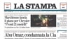 La Stampa: Е. Гуревич бриллиант соодасы менен шугулданган
