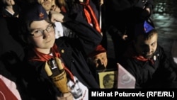 Irfan Durmić sa štafetom mladosti, 23.maj 2012.