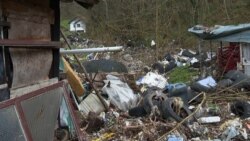 Otpad blokirao kuće, ceste i vodene tokove u blizini Vlasenice