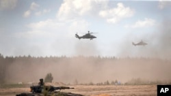 Vježbe na poligonu u Pabradeu, sjeverno od glavnog grada Viljnusa (fotografija iz arhive)