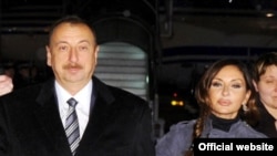 Ильхам жана Мехрибан Алиевдер.