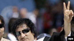 Muamer Gadafi, jul 2009.