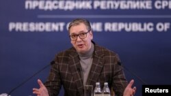 Predsednik Srbije Aleksandar Vučić.