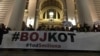 Demonstranti ispred Skupštine Srbije