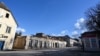 Croatia - The destroyed buildings and the deserted street are pictured in Petrinja, 4Feb2021.