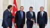 Predsjednik Turske Recep Tayyip Erdogan sa članovima Predsjedništva BiH