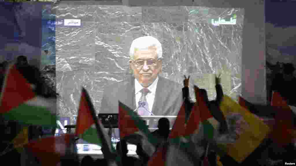 Ramallah, 29. novembar 2012. Foto: REUTERS / Mohamad Torokman
