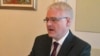 Ivo Josipović tokom intervjua za RSE, foto: Dinka Jurković