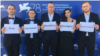Перед початком прем’єри режисер і команда фільму «Носоріг» підняли плакати «Free Ukrainian Kremlin’s Hostages» і «#PrisonersVoice», закликавши звільнити українських політв’язнів