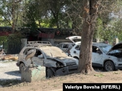 Urmările atacului rus asupra unui spital din Kamianske, regiunea Dnipropetrovsk, 29 iulie 2025.