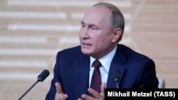Президент Росії Володимир Путін, Москва, 19 грудня 2019 року