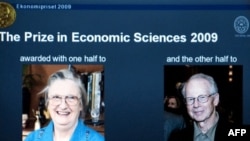 Dobitnici Nobelove nagrade za ekonimiju: Elinor Ostrom i Oliver Williamson 