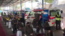 ملګرو ملتونو د خيبر پښتونخوا مرستندويه ادارې ته ۱۴ اېمبولنسونه ورکړي