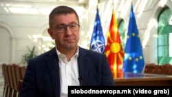 Христијан Мицкоски, премиер на Република Северна Македонија, интервју за РСЕ, 25.10.2024. 