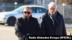 Bivši direktor Obavještajno-sigurnosne agencije Bosne i Hercegovine Osman Mehmedagić dolazi na suđenje pred Sudom BiH, Sarajevo, 20. februara 2025.