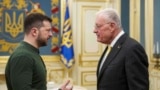 Wolodymyr Zelenski ABŞ-nyň prezidenti Donald Trampyň Ukraina we Russiýa boýunça ýörite wekili Kit Kellog bilen