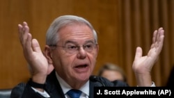 Председатель комитета Сената США по международным отношениям Роберт Менендес 