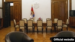Salon za sastanke u kabinetu predsednika Srbije