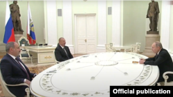 Փաշինյան-Պուտին-Ալիև հանդիպում Մոսկվայում, 11-ը հունվարի, 2021թ․