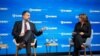 Ministar vanjskih poslova BiH Elmedin Konaković tokom panela na GLOBSEC Forumu u Pragu, 12. juni 2025. 