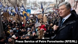 Илустрација, архивска фотографија, поранешниот претседател Петро Порошенко